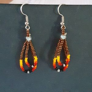Native American beaded earrings
